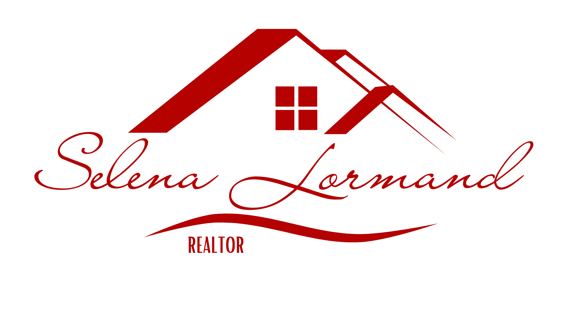 roof top logo with a signature