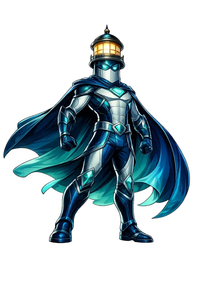 super hero lighthouse